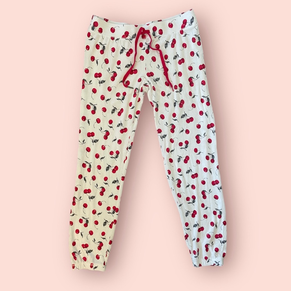 cherry pyjama pants